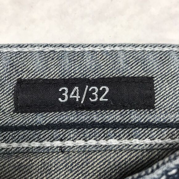 BUCKLE BLACK Premium Jeans Men 34x32 Low Rise Boot Button Fly Whisker Honeycomb - Picture 10 of 16